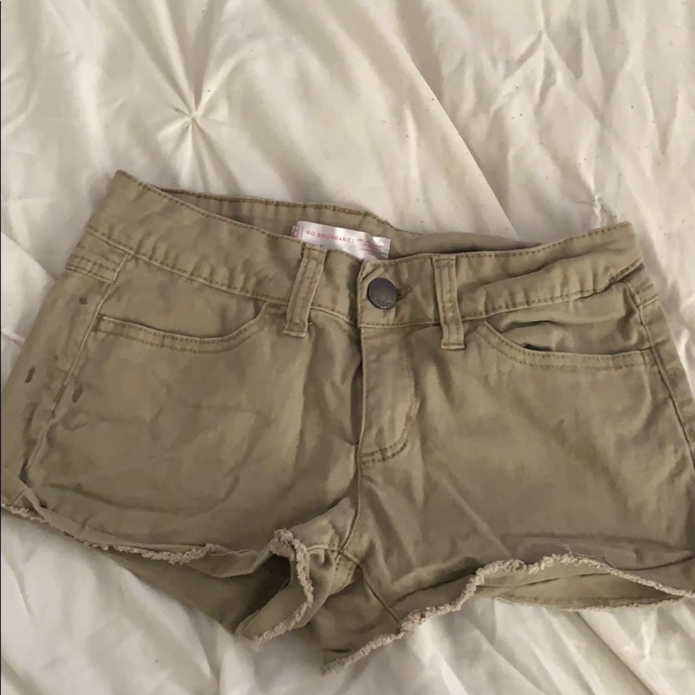 Khaki shorts